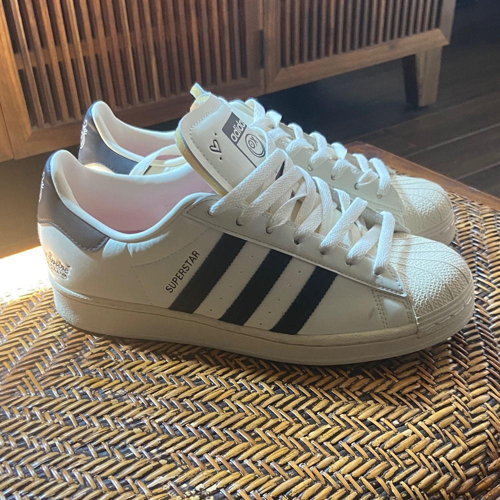 Adidas Superstar White with Black Stripes limited edition Andre Saraiva